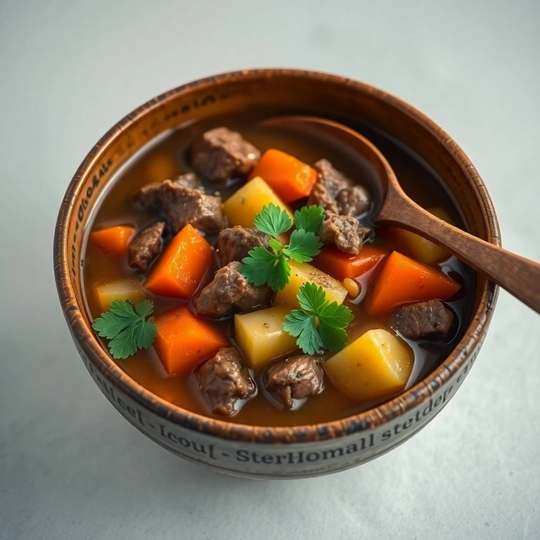 Sopa de Carne de Boi à Moda da Vovó - Mr. Cook