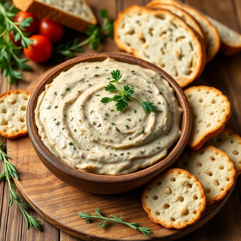 Pâté Knackis à la Crème Fraîche et Herbes