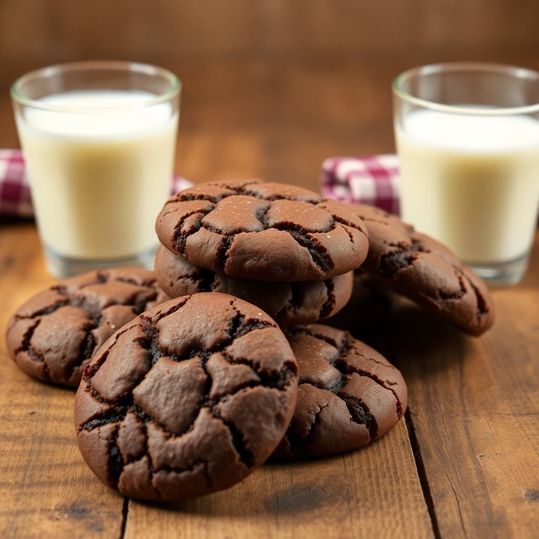 Biscoitos de Chocolate com Margarina e Toque de Vinagre