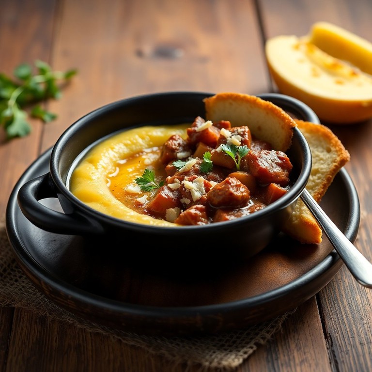 Escondidinho de Carne Moída com Purê de Batata