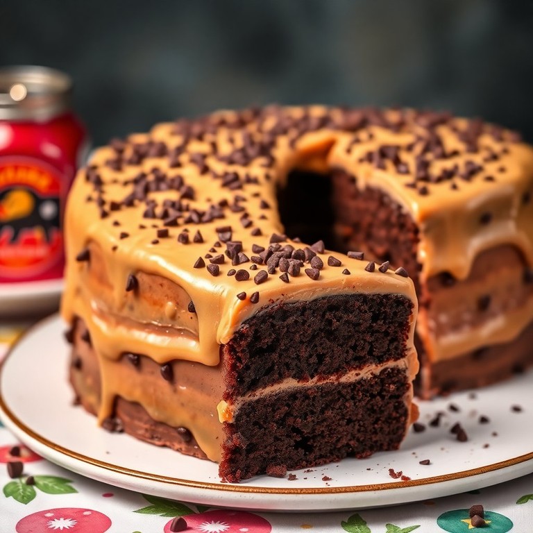 Bolo de Chocolate com Leite Condensado para 15 Pessoas