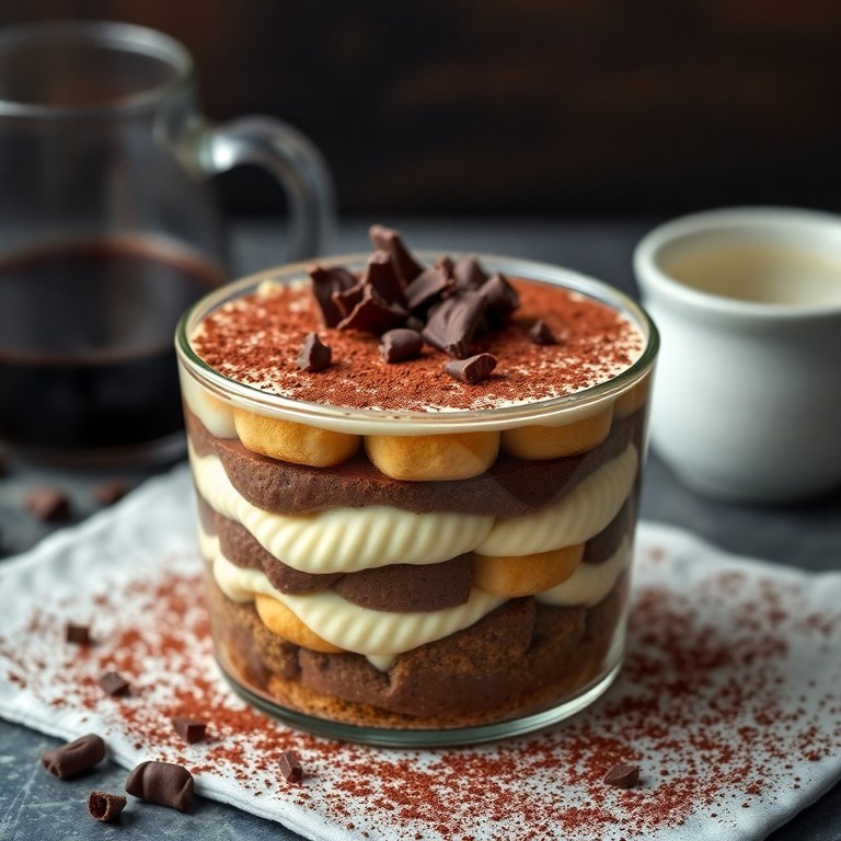 Classic Tiramisu with Rich Espresso and Creamy Mascarpone