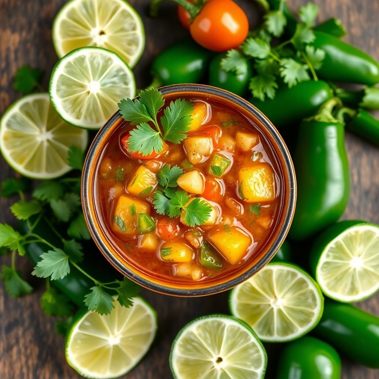 Salsa de Jalapeño Picante con Cilantro Fresco