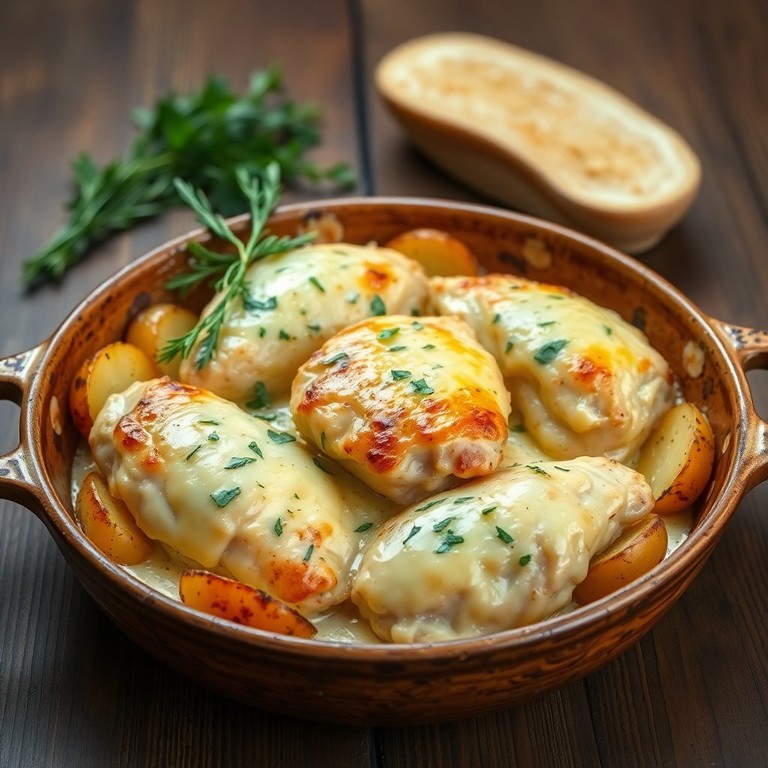 Creamy Chicken and Potato Casserole