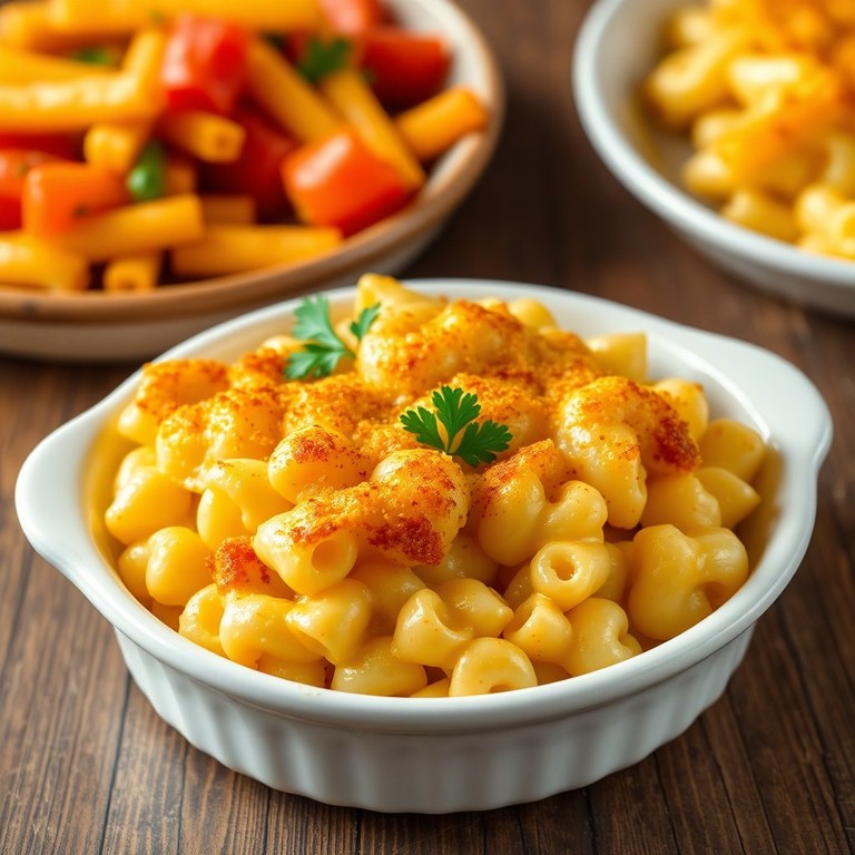 Baked Macaroni and Cheese with Crispy Topping