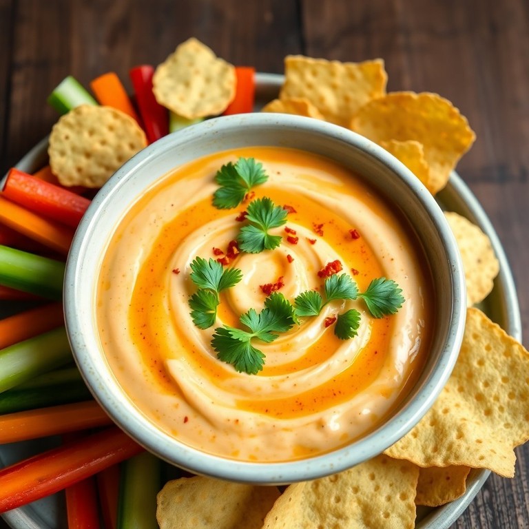Spicy Veg Mayonnaise Dip with a Kick