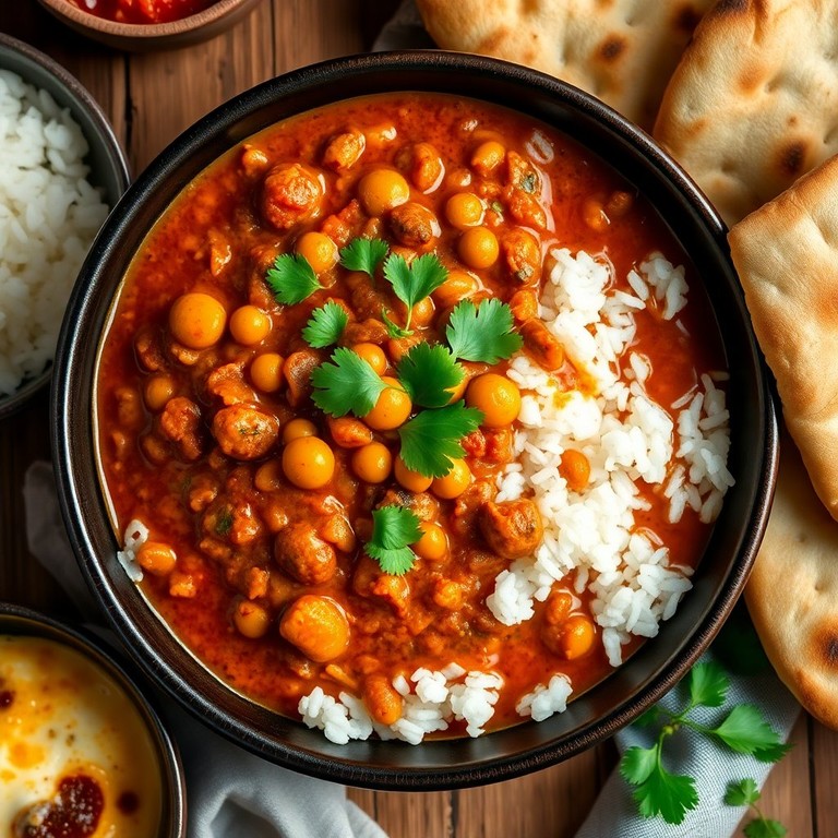 Spicy Black Chana Dal Curry