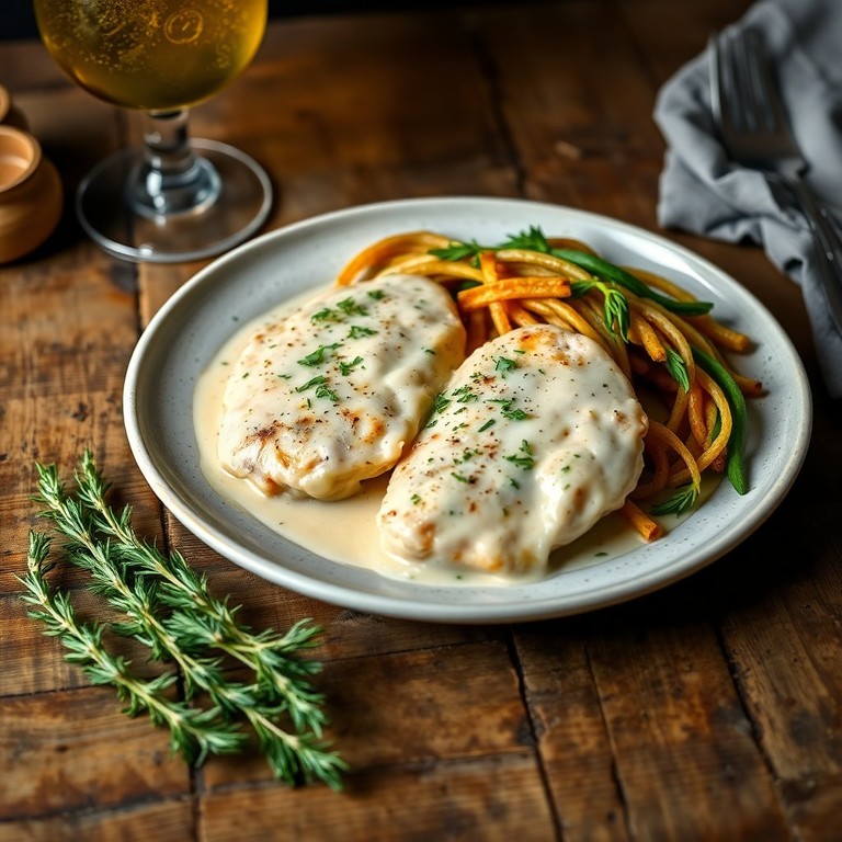 Suprême de Volaille à la Bière Blonde