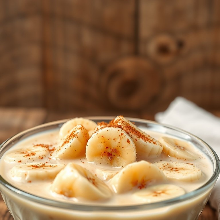 Banana com Leite e Canela Cremosa
