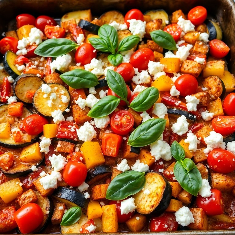 Mediterraner Gemüseauflauf aus dem Bräter