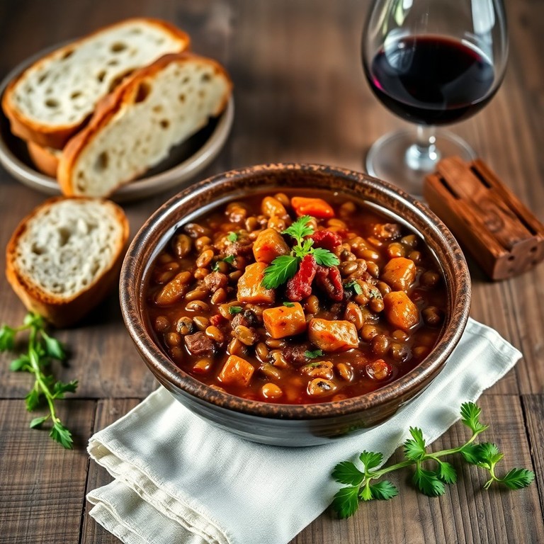 Lentejas Estofadas con Chorizo veg