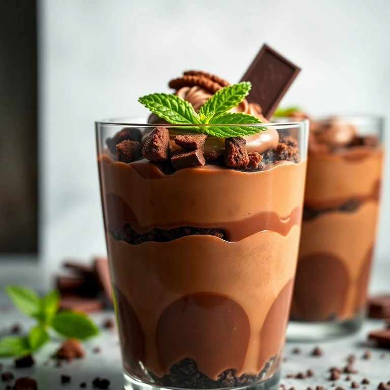 Decadent Chocolate Cream Parfait with a Unique Twist - Mr. Cook