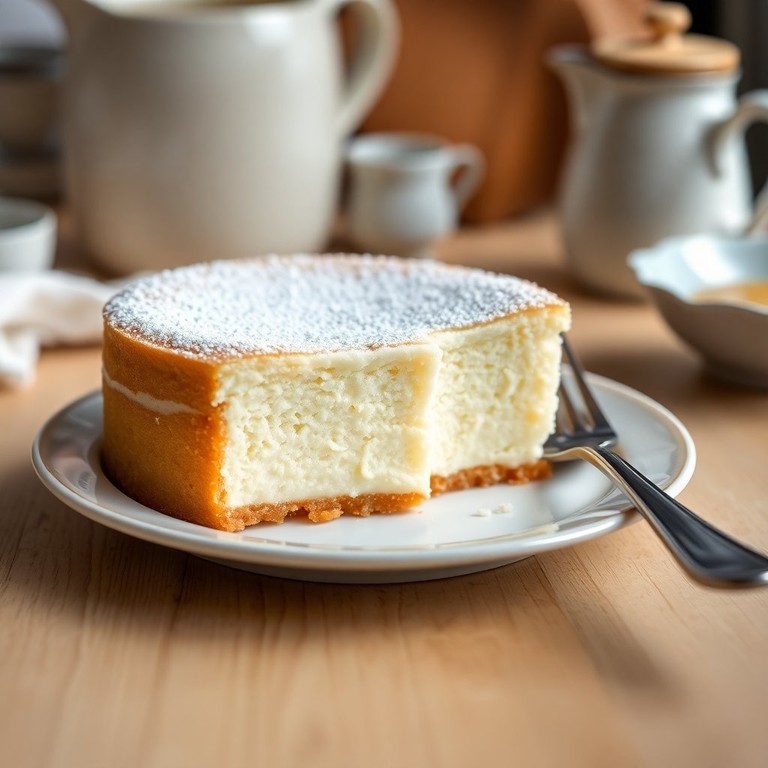 Fluffy Japanese Jiggly Cheesecake