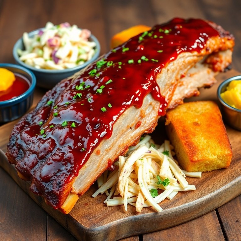 Costillas de Cerdo a la Barbacoa con Sabor Ahumado