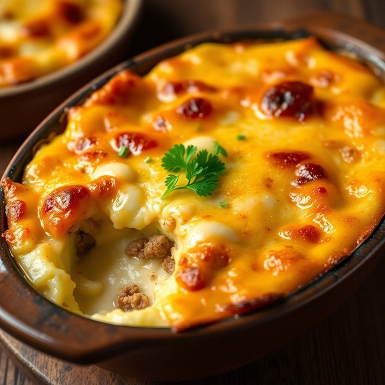 Escondidinho de Batata com Carne Moída e Queijo