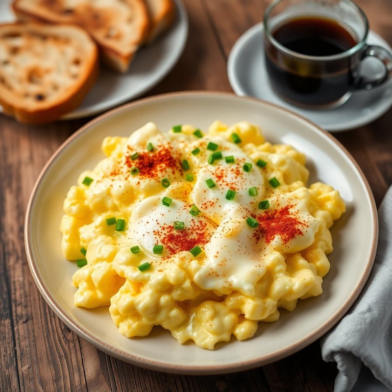 Savory Scrambled Eggs with a Twist