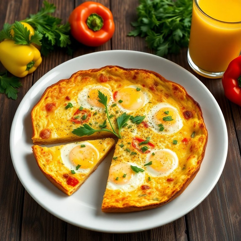 Classic Egg and Pepper Frittata