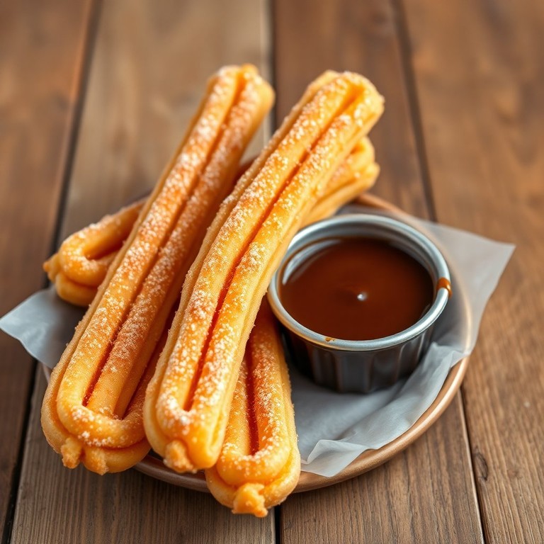 Churros de Canela com Açúcar