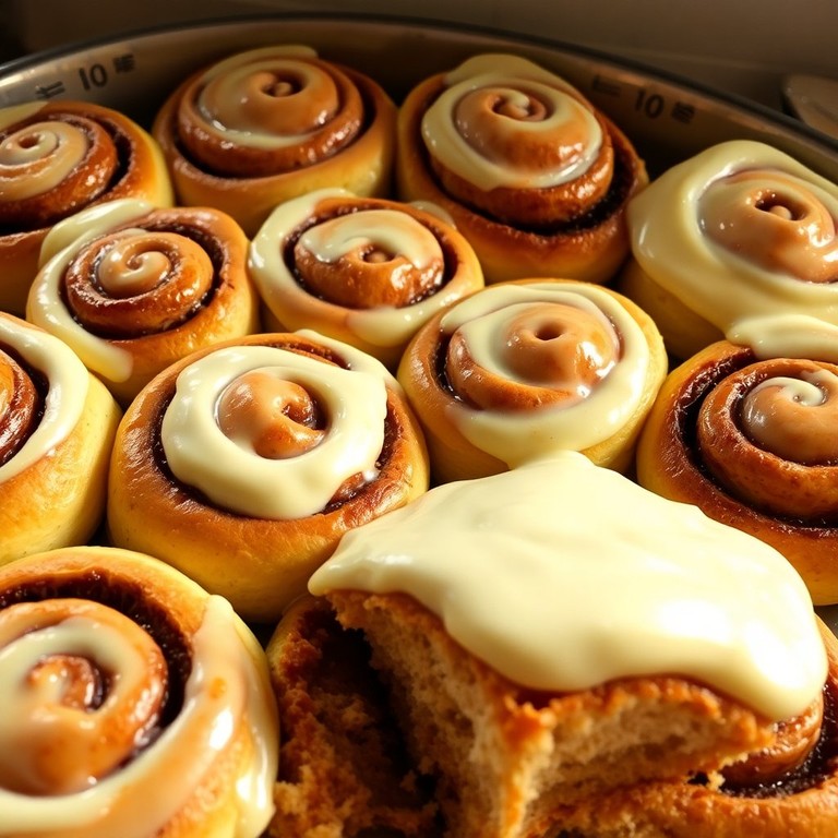Heavenly Homemade Cinnamon Rolls with Cream Cheese Frosting