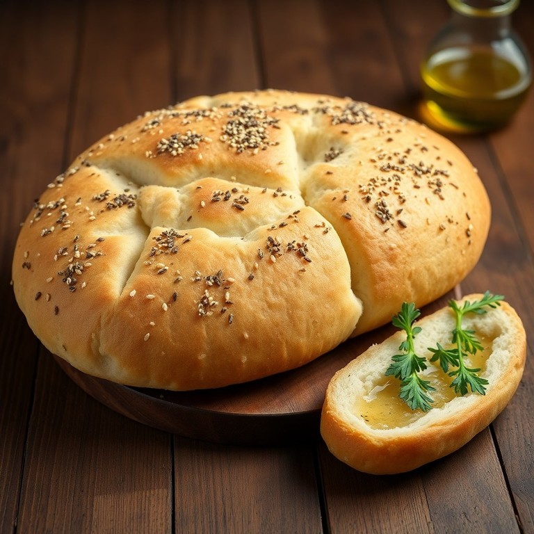Pan Árabe con Comino: Sabor Auténtico en Cada Bocado