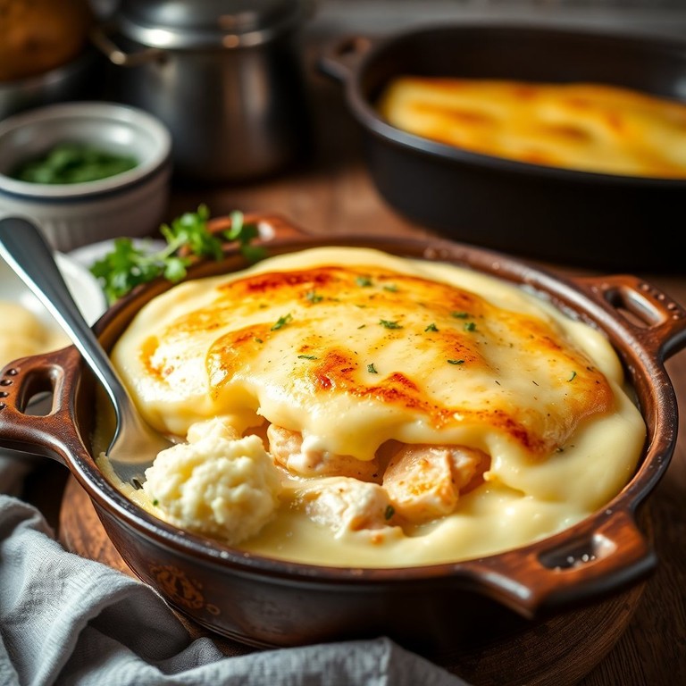 Creamy Low-Fibre Fish Pie with a Velvety Mash