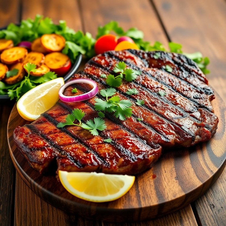 Res Asado a la Parrilla con Sazonado Especial