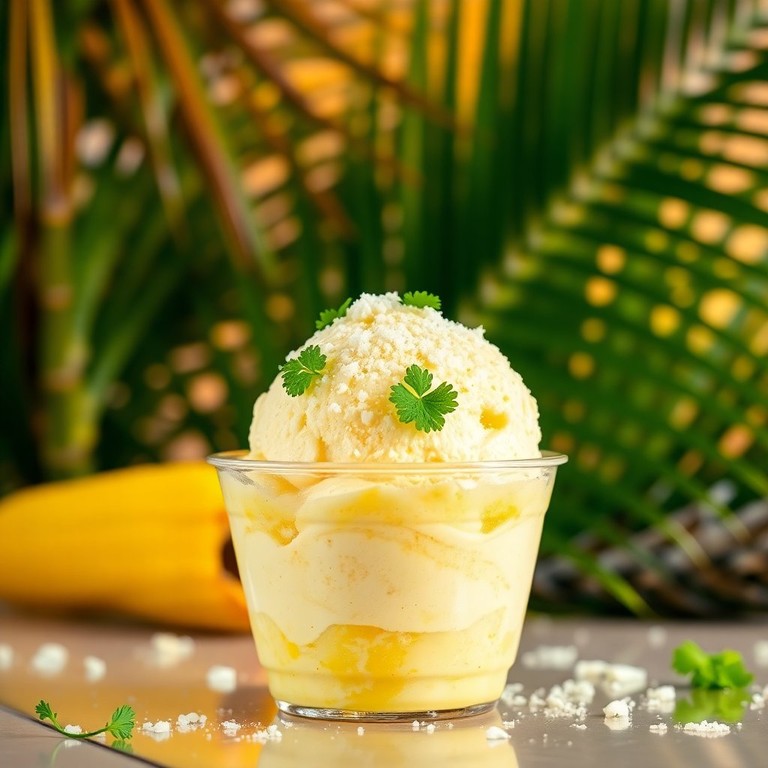 Hawaiian Corn Ice Cream Surprise