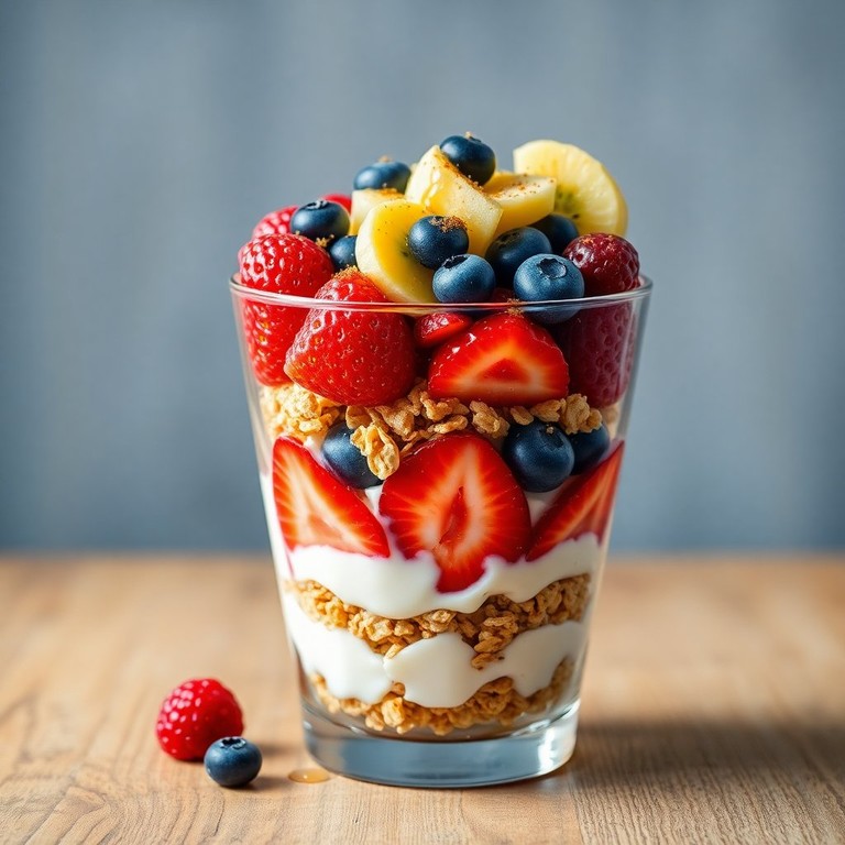 Fruit and Yogurt Parfait Delight
