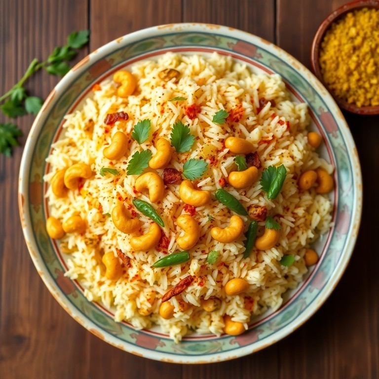 Spicy Kaju Rice Delight