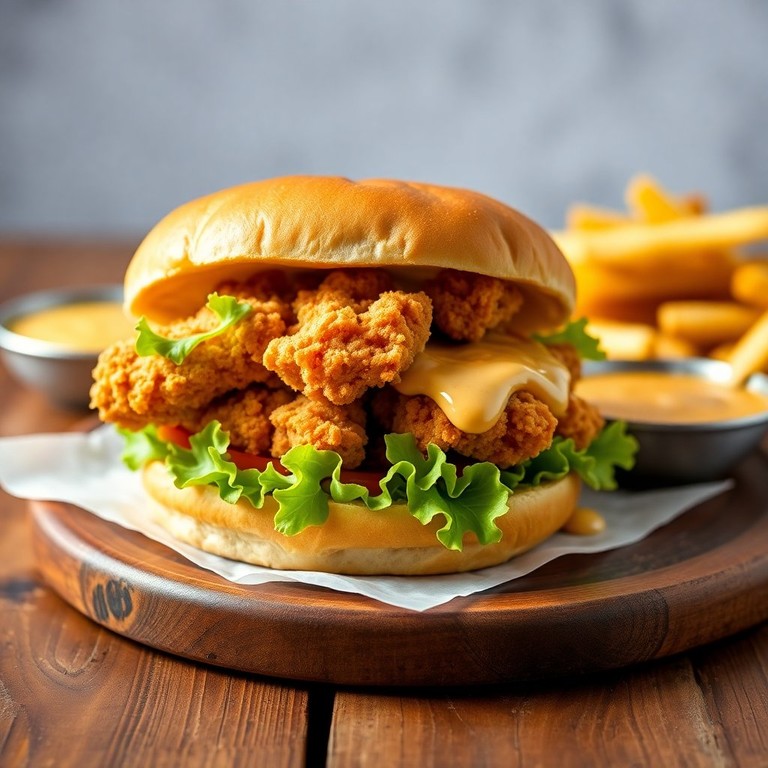 Crispy Buttermilk Chicken Sandwich with Spicy Mayo