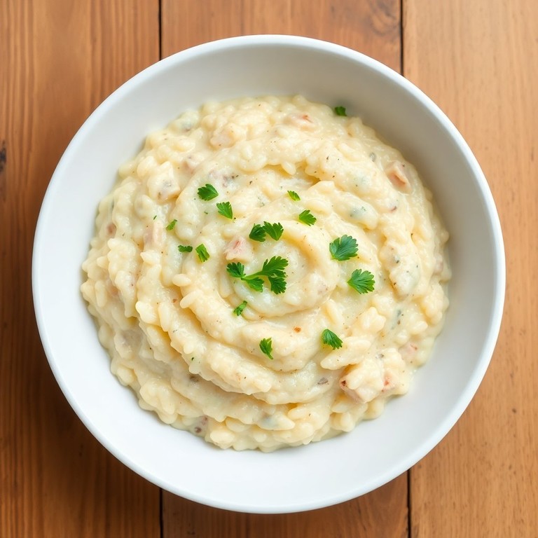 Risotto Cremoso de Arroz Sin Cebolla