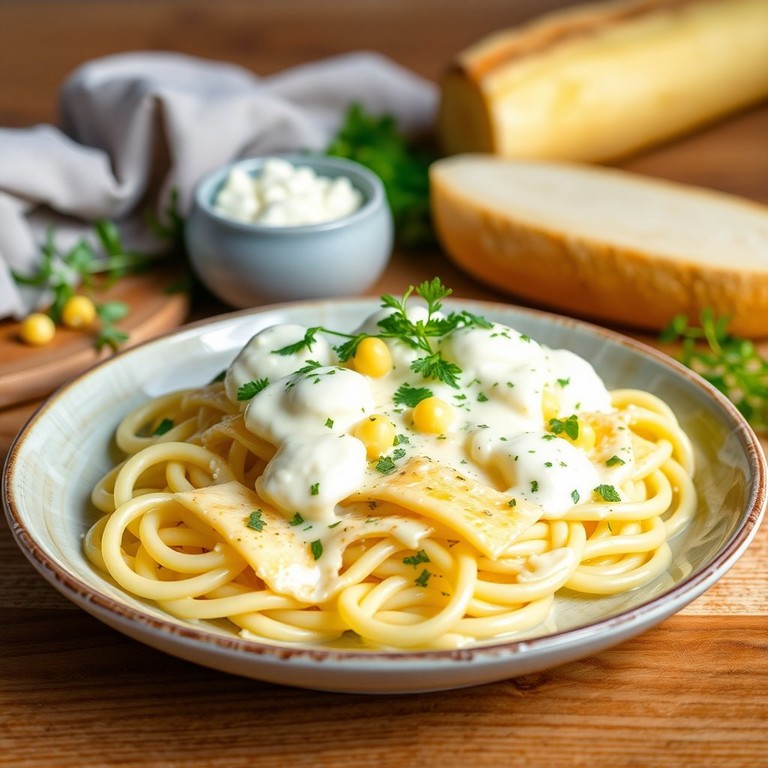 Schupfnudeln mit cremiger Mozzarella-Mais-Sauce