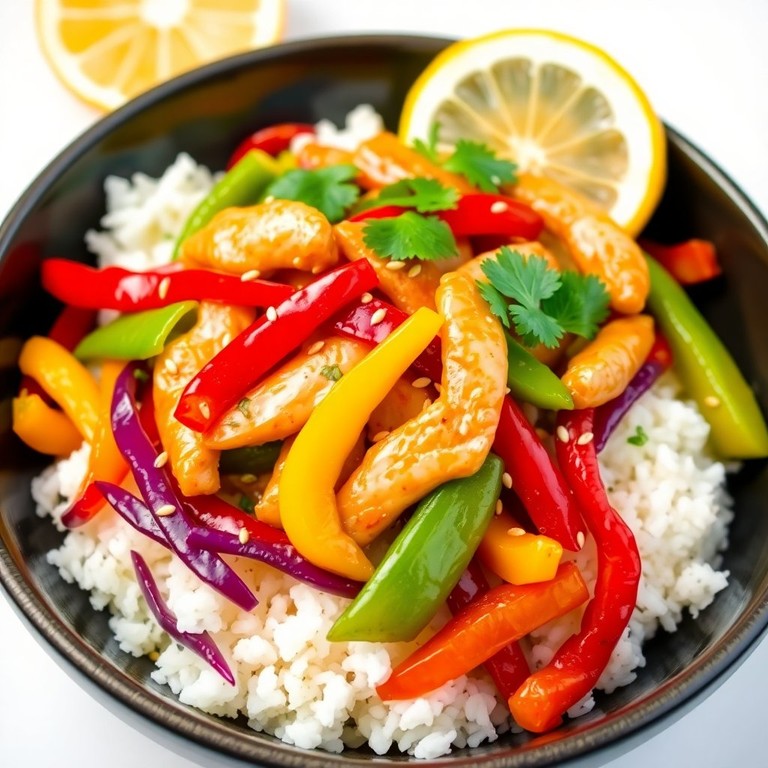 LGBTQ+ Citrus Chicken Stir-Fry