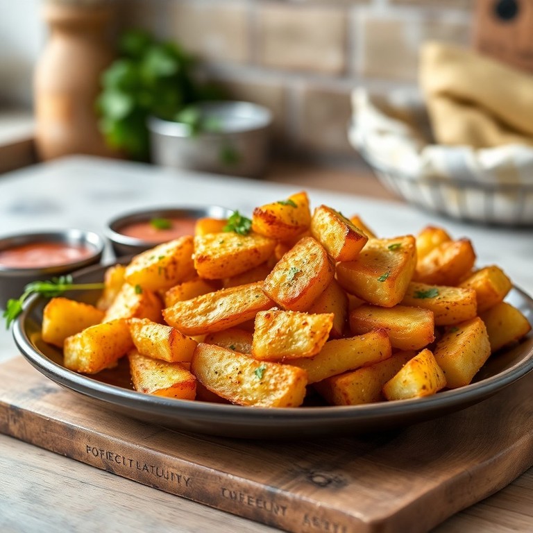 Crispy Golden Fried Potatoes