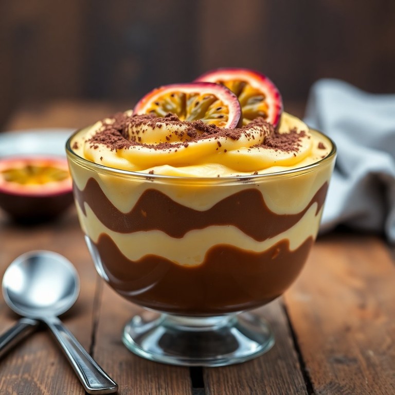 Pavê de Maracujá e Toddy