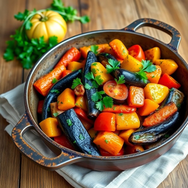 Savory Vegetable Medley with Garlic and Herbs