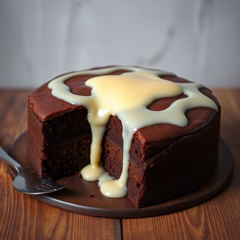 Bolo de Chocolate com Leite Condensado