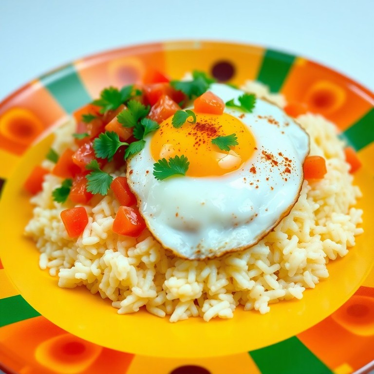 Arroz con Huevo a la Mexicana
