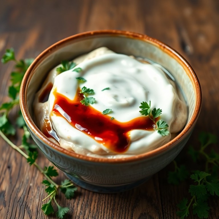 Сметанный восторг с соевым соусом и пряностями