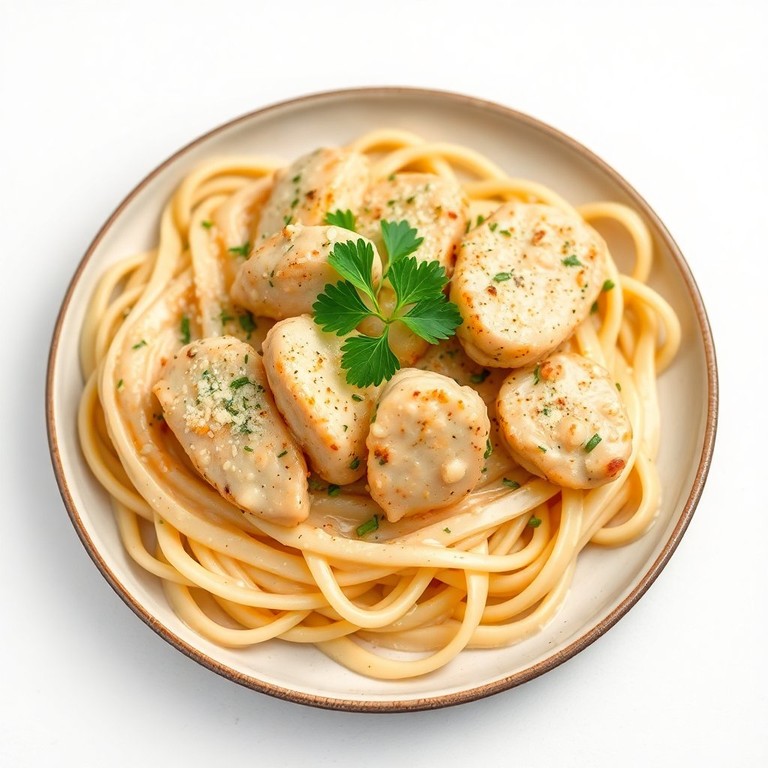 Garlic Butter Chicken Pasta Delight