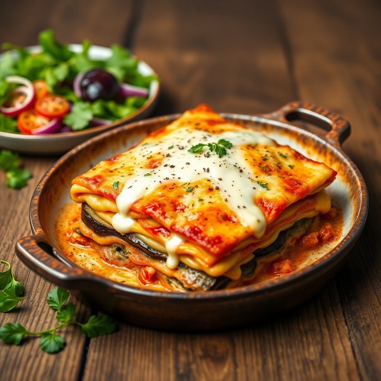 Lasagne Végétale aux Aubergines et Thon
