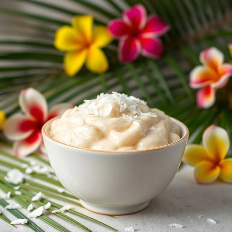 Creamy Hawaiian Poi with Coconut Milk - Mr. Cook