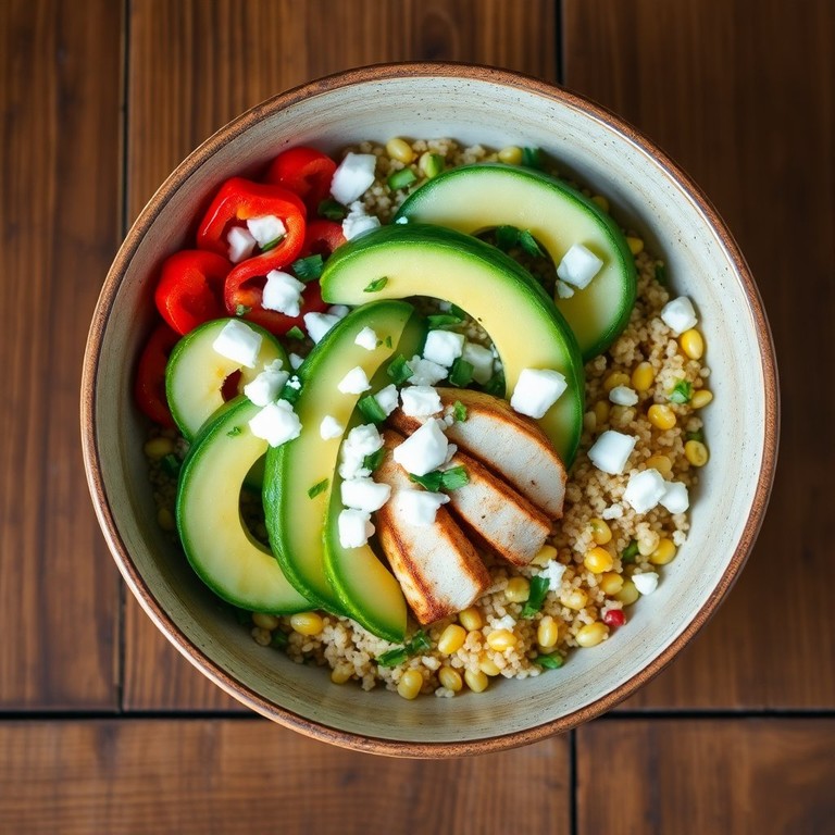 Bowl Énergétique au Quinoa et Poulet Grillé