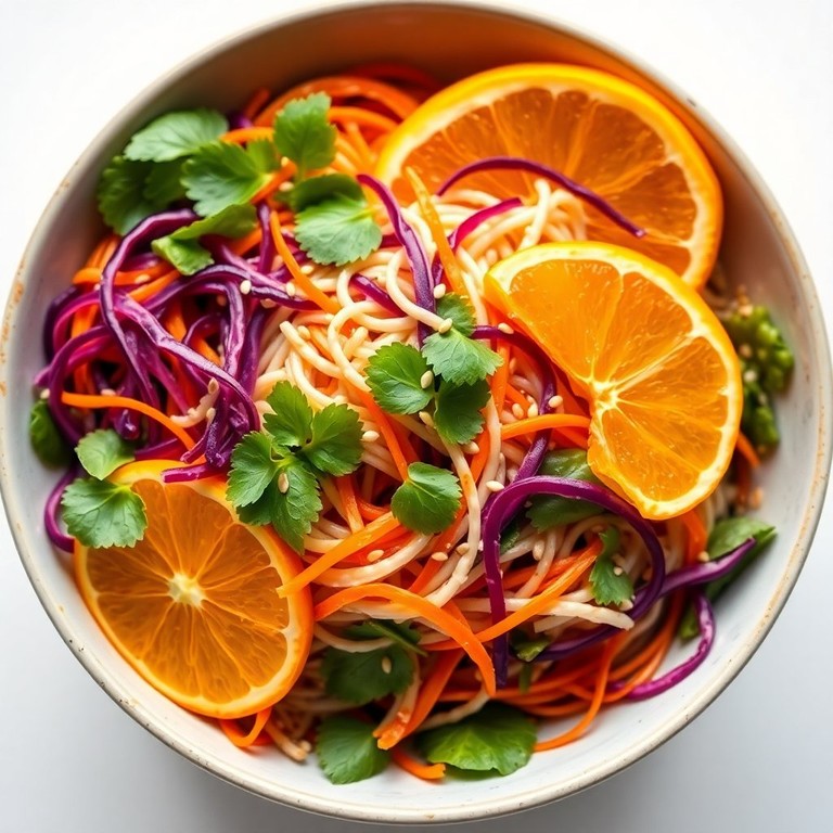 Salade de Clémentines et Ramen