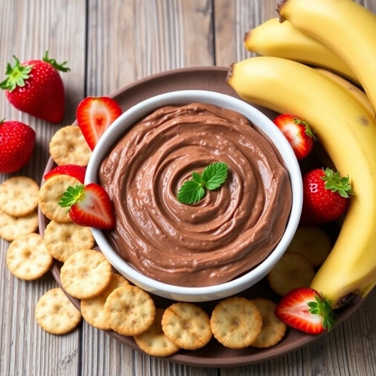 Creamy Chickpea Nutella Dip
