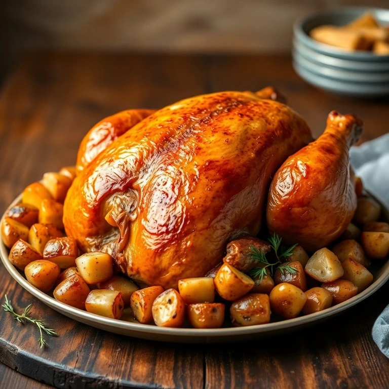 Frango Assado à Moda da Vovó com Temperos Caseiros - Mr. Cook