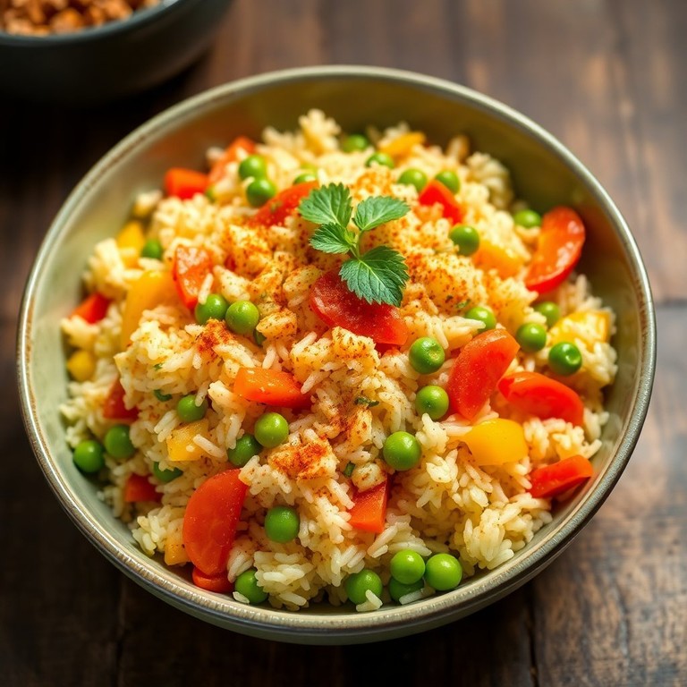 Chili Bay Leaf Rice Medley