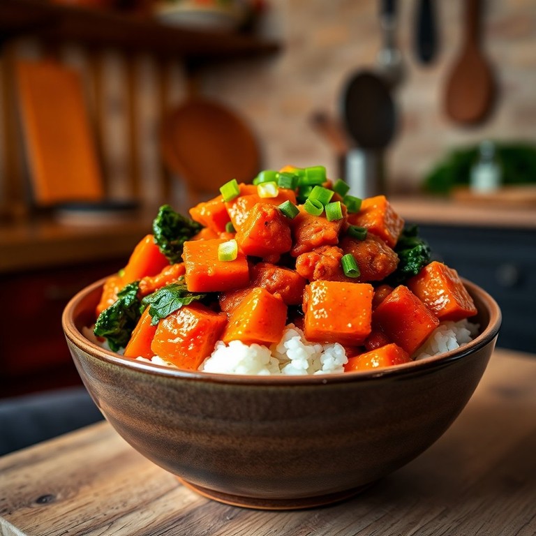 Spicy Tempeh and Carrot Stew
