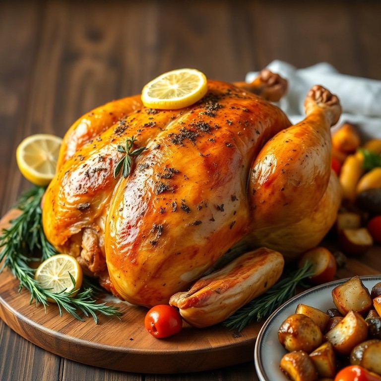 Poulet Rôti aux Herbes de Provence