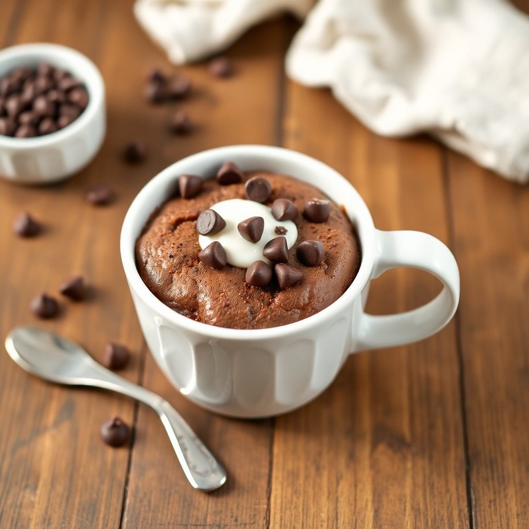 Decadent Cocoa Protein Mug Cake
